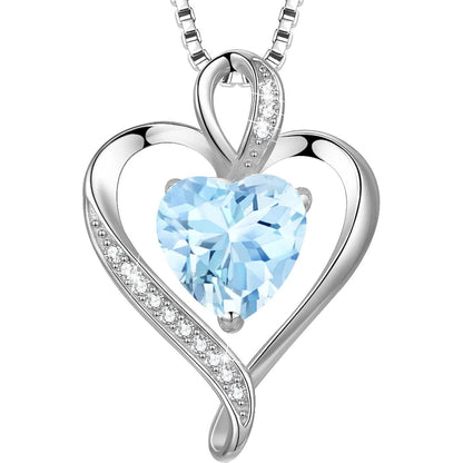 Silber Herz Halskette Damen 925 Sterling Silber Geschenk