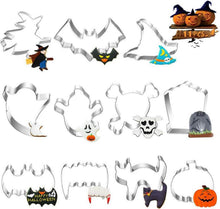 Halloween Keksausstecher Set 11-teilig Edelstahl Plätzchen Ausstecher