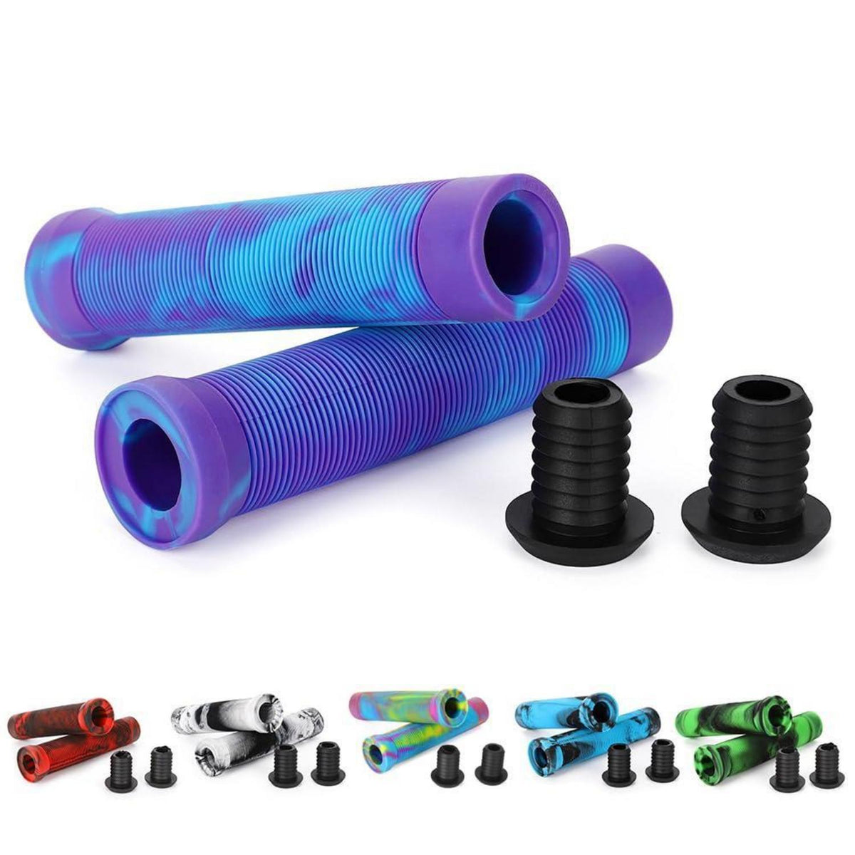 Stunt Scooter Griffe 145mm – Mixed Color, Weich & Komfortabel