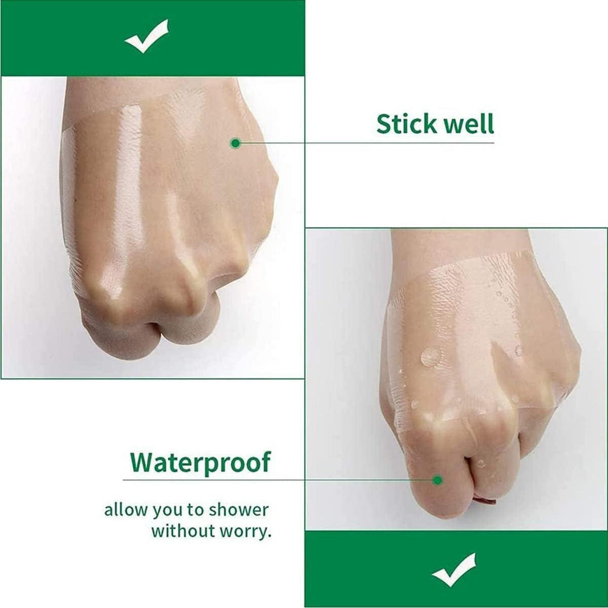Wasserdichte Gipsrolle 10cm x 10m – Transparenter Verband