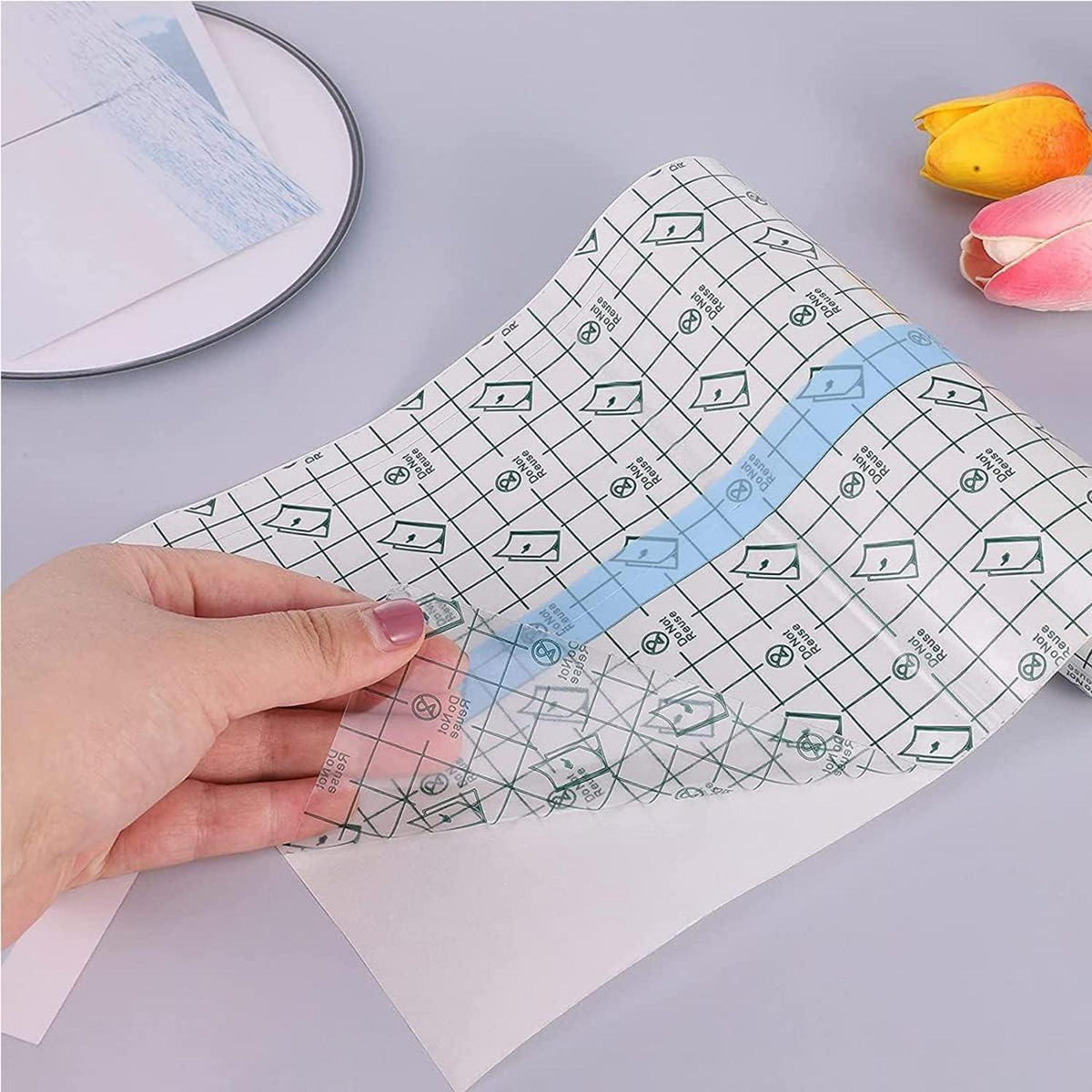 Wasserdichte Gipsrolle 10cm x 10m – Transparenter Verband