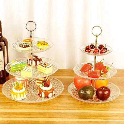 3-Stufiger Cupcake Stand – Desserttisch für Hochzeit & Party
