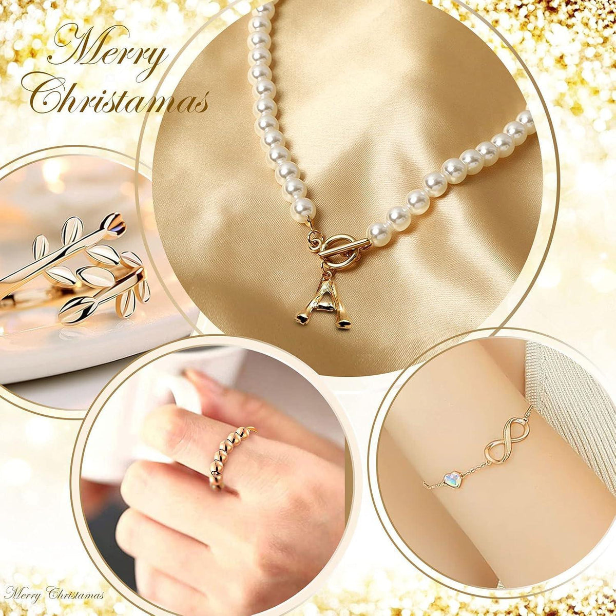 MJARTORIA 2024 Adventskalender Damenschmuck: 24 Überraschungen