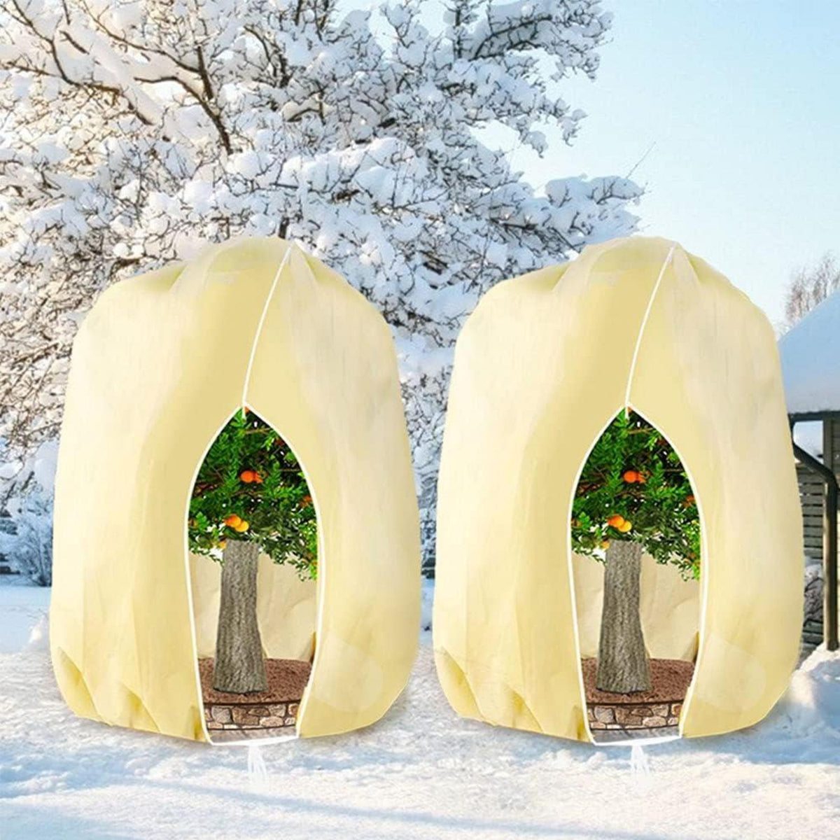 Winterschutz Pflanzenabdeckung 250x360cm - 2er Set
