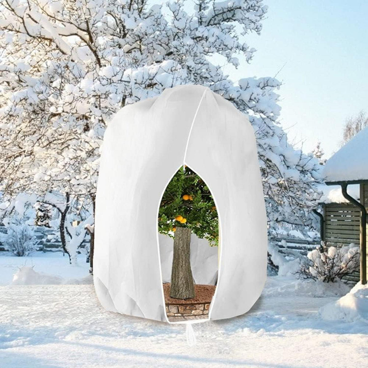 Winterschutz Pflanzen 250x360cm Frostschutz Pflanzenabdeckung mit