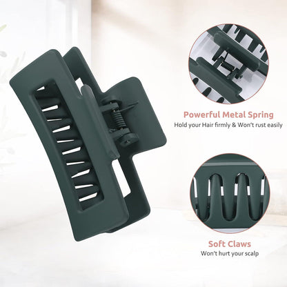Haarklammer 8 Stück 8cm Haarspangen dickes Haar Jaw Clips
