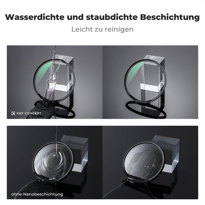 K&F Concept Filter Set Nano X-Serie Polfilter MCUV Filter