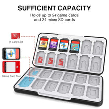 Switch Game Card Aufbewahrungsbox mit 24 Game Card Slots in