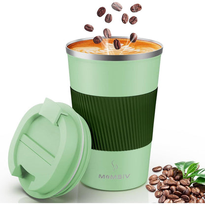 Thermobecher Isolierbecher 380ml Edelstahl Kaffeebecher