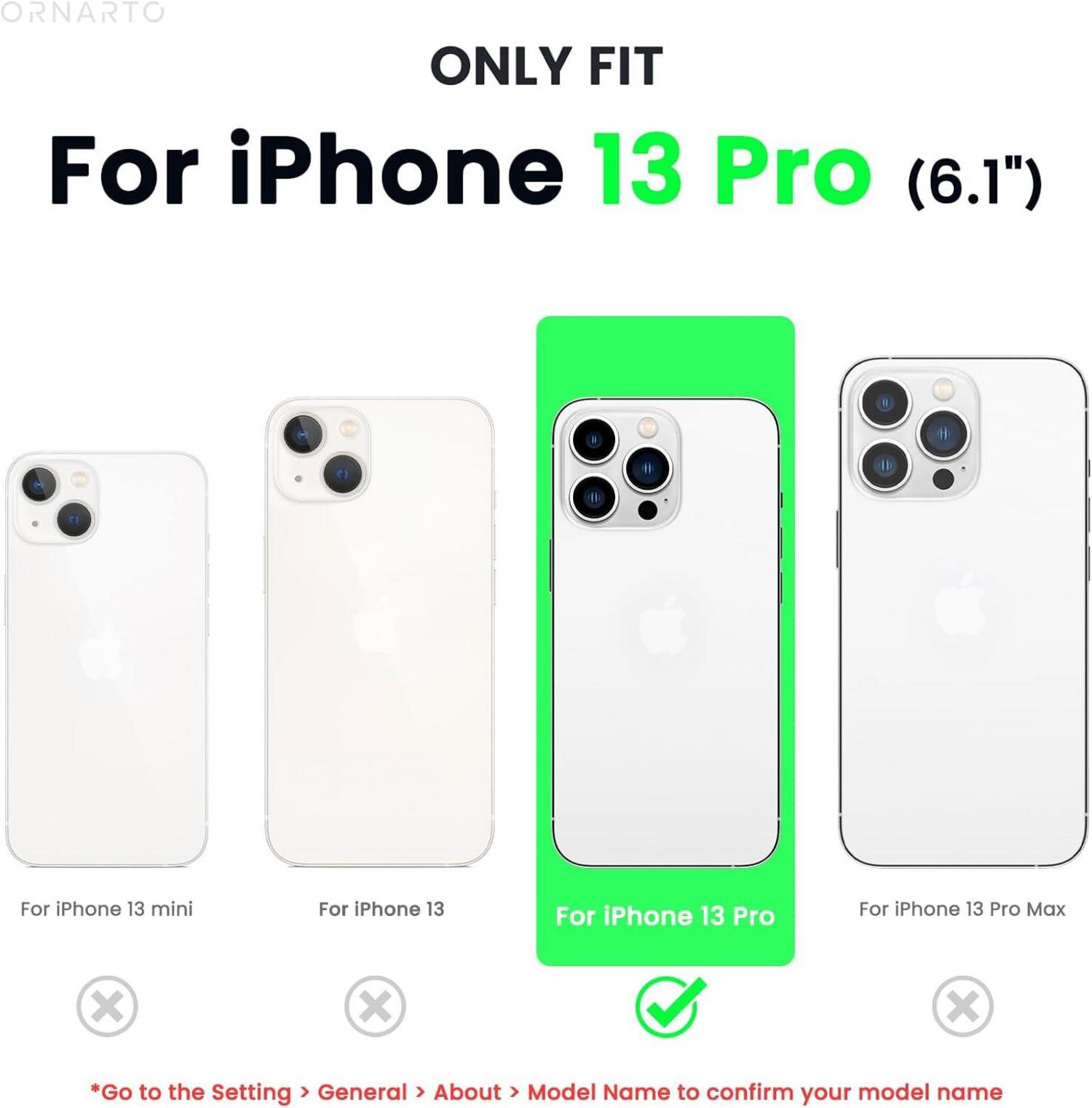 iPhone 13 Pro Silikon Case Hülle Ultra Dünn Voller Schutz