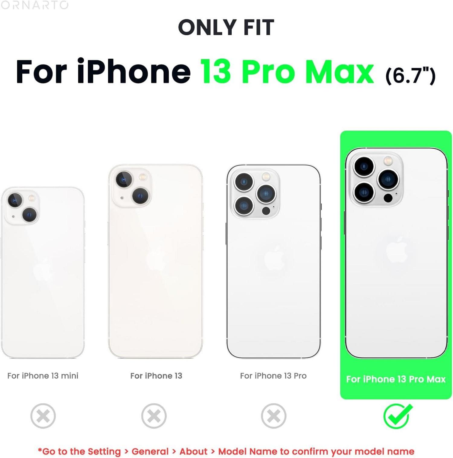 iPhone 13 Pro Max Liquid Silicone Case 6,7” Stoßfeste