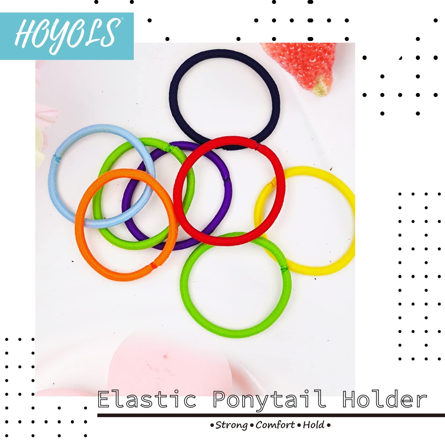 Chakra Haar Elastikbänder Pferdeschwanz Halter 7 Farben 84