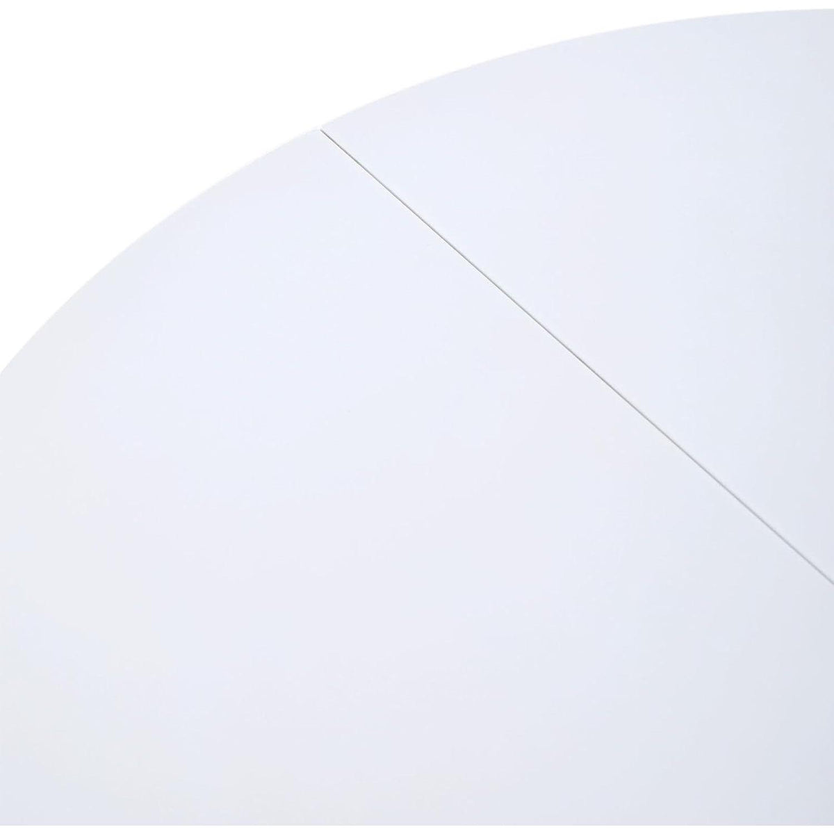 Runder Esstisch Weiß – Moderner Küchentisch 74x80cm
