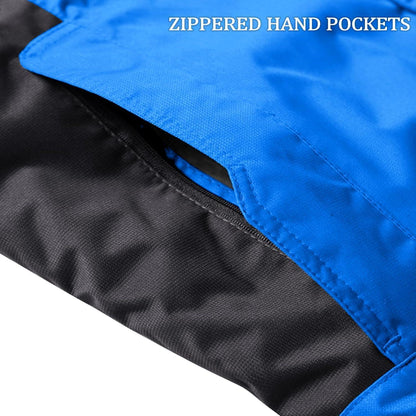 Herren Winterjacke wasserdicht & warm – Königsblau