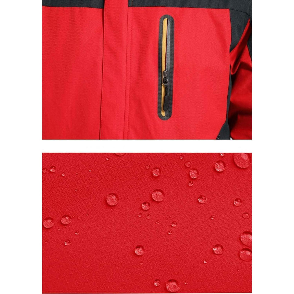 Herren Softshelljacke wasserabweisend mit abnehmbarer Kapuze Denimblau XXL