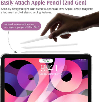 iPad Air 11 Zoll Hülle 2024 Generation Schlank Schutzhülle Magenta