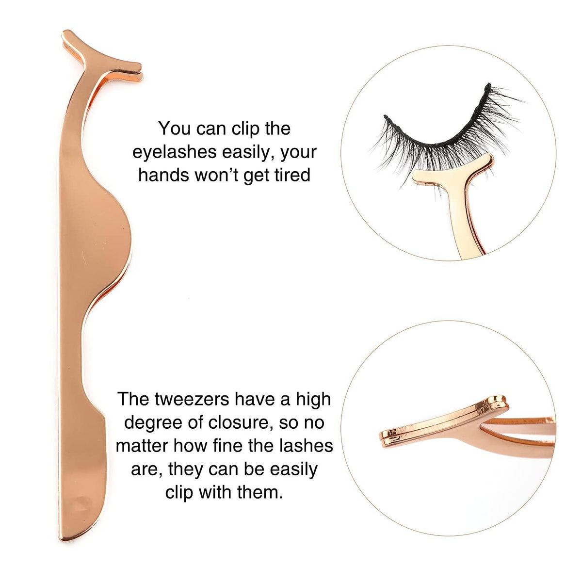Falsche Wimpern Pinzette Zange für Wimpernverlängerung