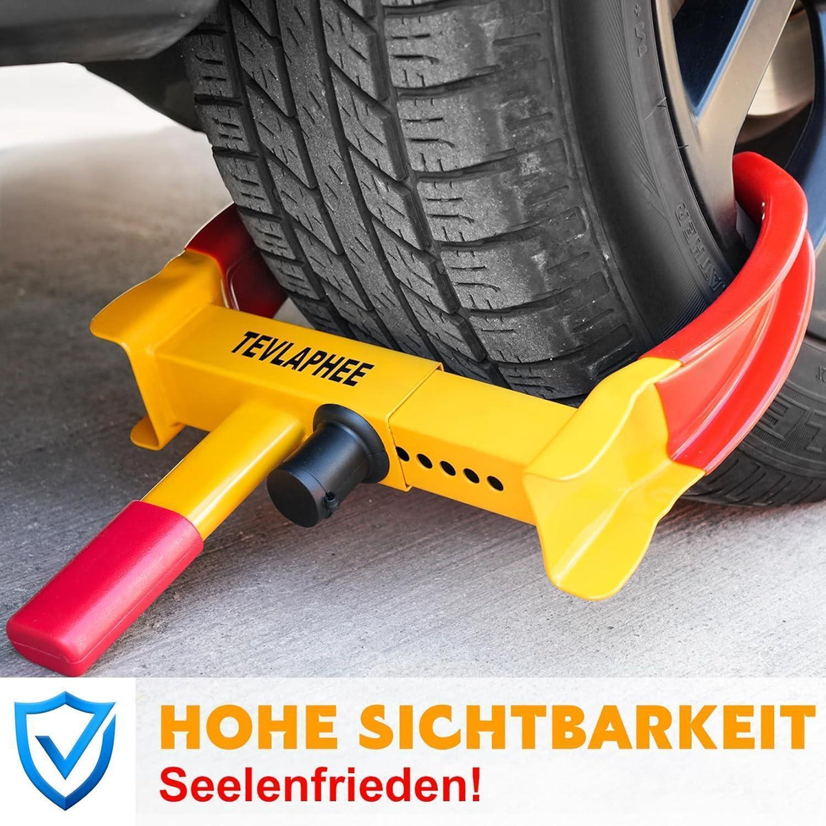 Radkralle 2er-Pack für PKW, Wohnwagen, Anhänger – Diebstahlschutz
