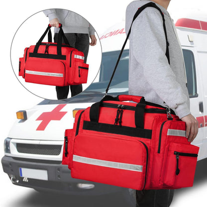 Trauma Tasche Rot – Erste Hilfe Set für Outdoor & Notfälle