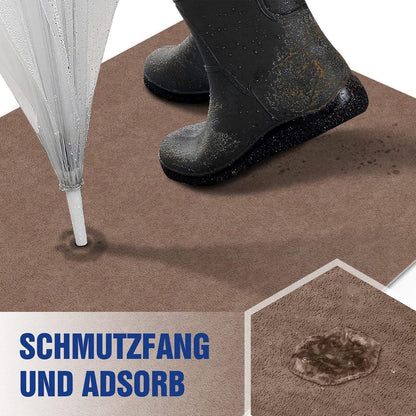 DFIONC Fußmatte innen waschbar Schmutzfangmatte Türmatte