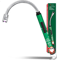 Elektrisches Lichtbogen-Feuerzeug mit 360° flexiblem Hals & 4