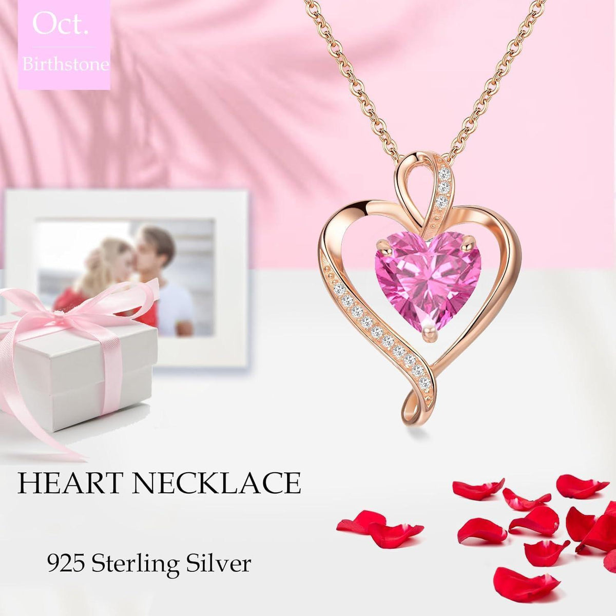 Silber Herz Halskette Damen 925 Sterling Silber Geschenk