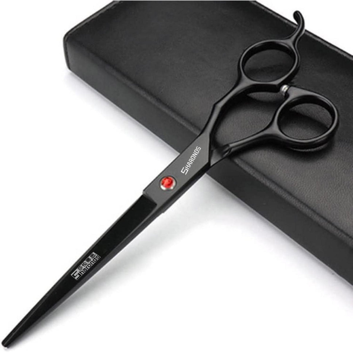 Professionelles Friseurscheren-Set Rosenmuster Edelstahl 17,8 cm