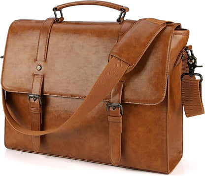 Laptoptasche 15.6 Zoll Herren Umhängetasche Aktentasche Wasserdicht