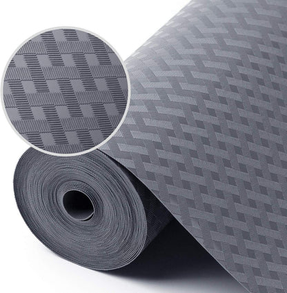 Schubladenmatte rutschfest wasserdicht Schneidbar 30x150cm Grau