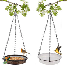 Vogelfutterspender Set Metall für Vögel hängend &tränke