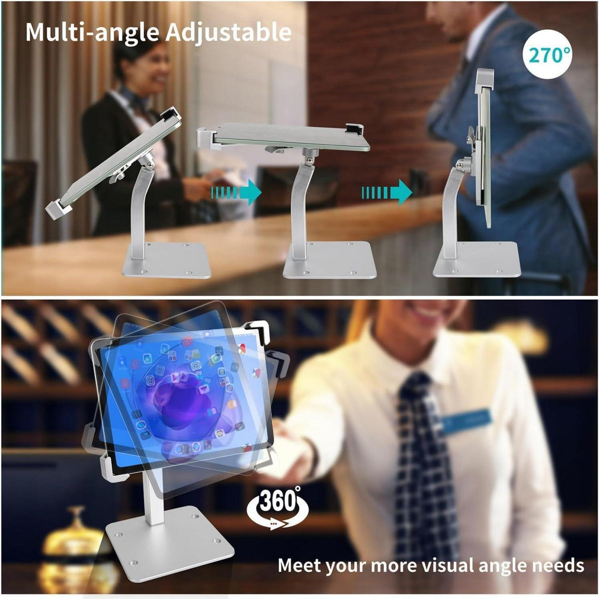 Tablet Halterung mit Diebstahlschutz – Kiosk & Commercial