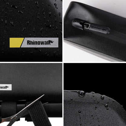 Fahrradtasche Rahmentasche 1.5L Wasserdicht Schwarz-2