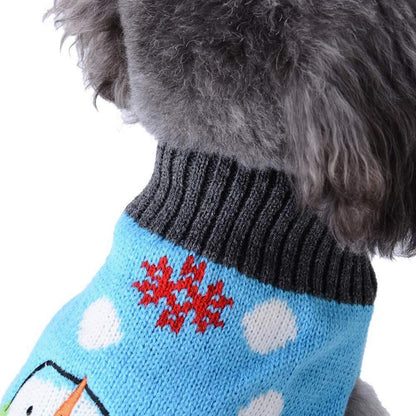 Weihnachts Hundepullover - Warmer Winter-Sweater für kleine Hunde