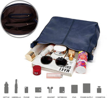 Pahajim Damen Handtaschen und Geldbörsen Set PU Leder Hobo