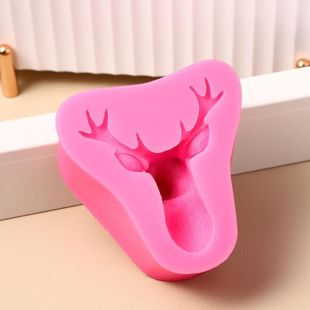 Silikonform Hirschkopf 3D – Für Kuchen, Seife & Schokolade