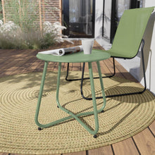 Beistelltisch Kaffeetisch Garten Outdoor Salbeigrün 45x45 cm