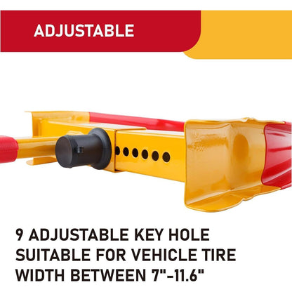 Anhänger-Radschloss 2er-Pack – Universell & Sicher