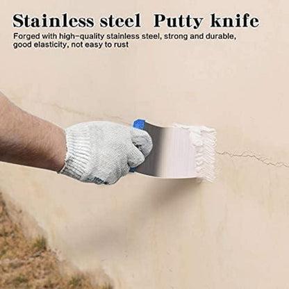 Japanspachtel Set 4-teilig – Spachtel für Malerei & Renovierung
