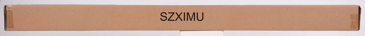 SZXIMU Gardinenstange 182-365 cm Schwarz Metall Ausziehbar 25.4 mm Durchmesser
