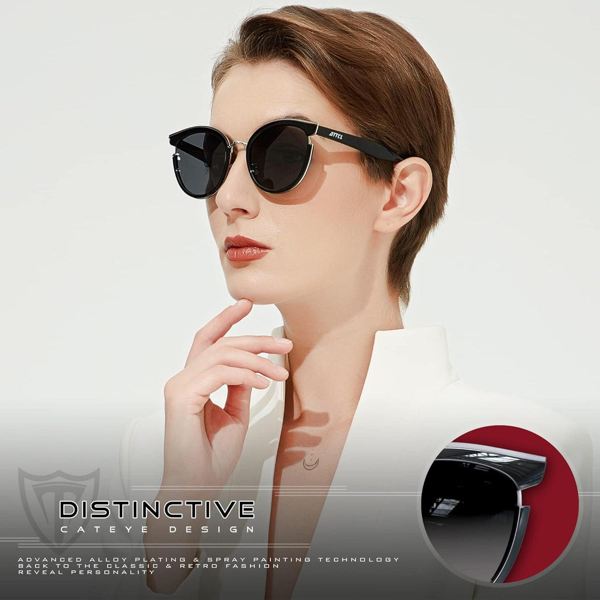 Sonnenbrille Polarisierte UV-Schutz Verspiegelt Fahrerbrille