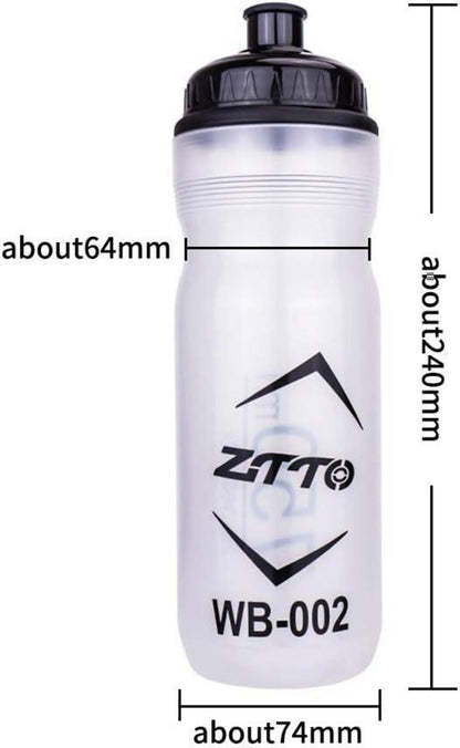 Fahrrad Flaschenhalter Set mit 750ML Sport Wasserflasche