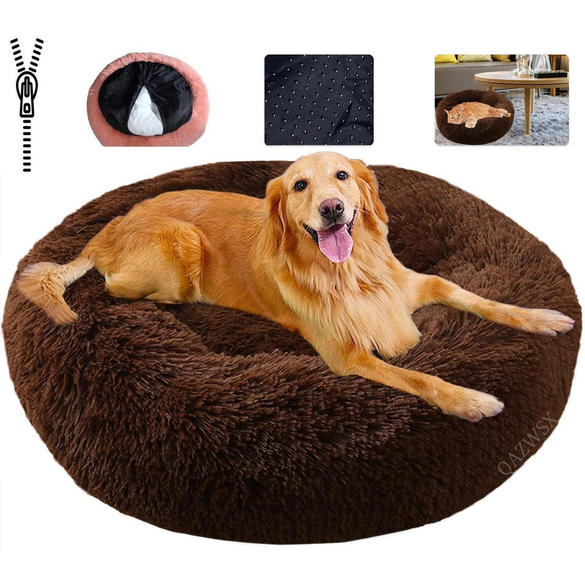 Flauschiges Haustierbett – Gemütliches Hundekissen 5XL (120cm)