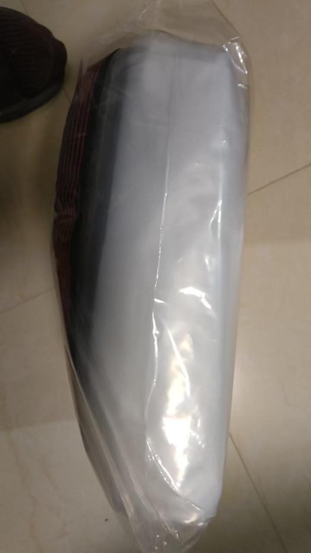 Transparente PE-Plane Wasserdicht mit Ösen 2x1m für Balkon und Garten