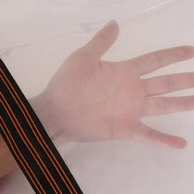 Transparente wasserdichte Plane mit Ösen, 2x1m