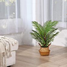 Kunstpflanze Palme Groß 70cm Fake Plastik Pflanze Deko