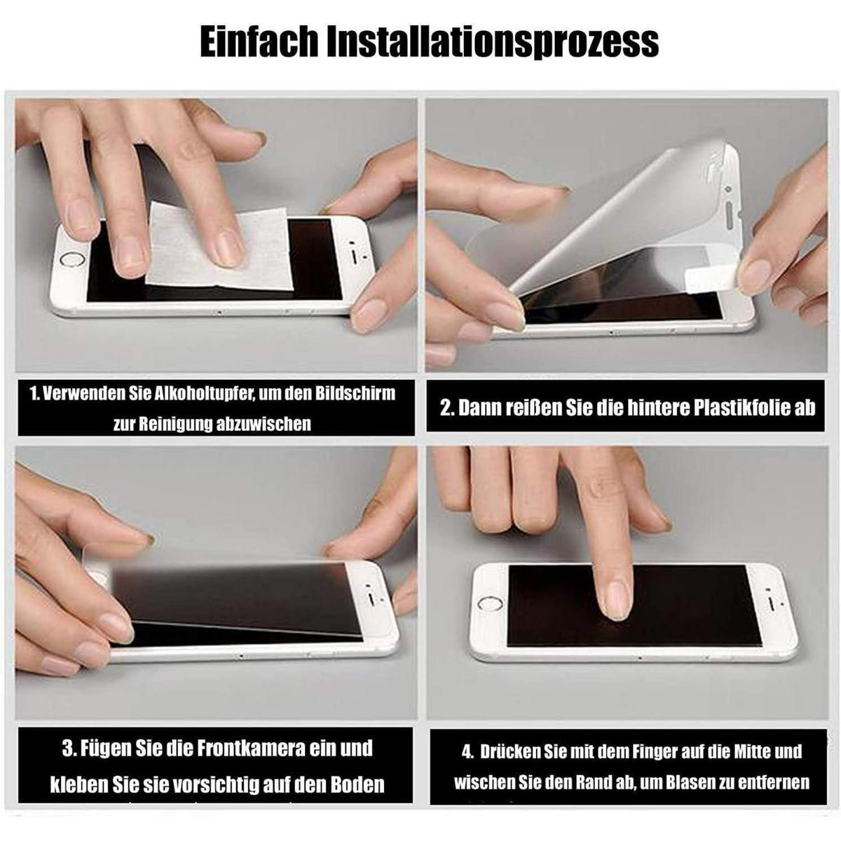 Matt Schutzfolie für iPhone 11 Pro Max/XS Max, 3 Stück