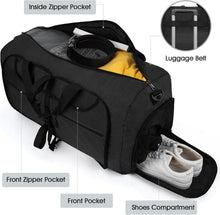 Lubardy Große Faltbare Reisetasche 65L/80L/100L mit