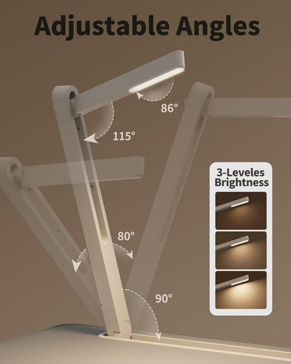 Laptoptisch Bettisch LED Lampe verstellbar mit Schublade und