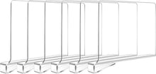 Transparente Acryl-Regalteiler, verstellbarer