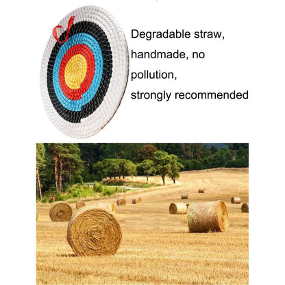 Strohbogenziel 50cm handgefertigt für Kinder und Erwachsene